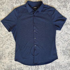 Express Button Up Shirt, Medium